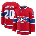 Crovyle M.Canadiens #20 Juraj Slafkovsky Red Premium Jerseys