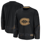 Crovyle M.Canadiens Black 2024 Military Appreciation Practice Jerseys
