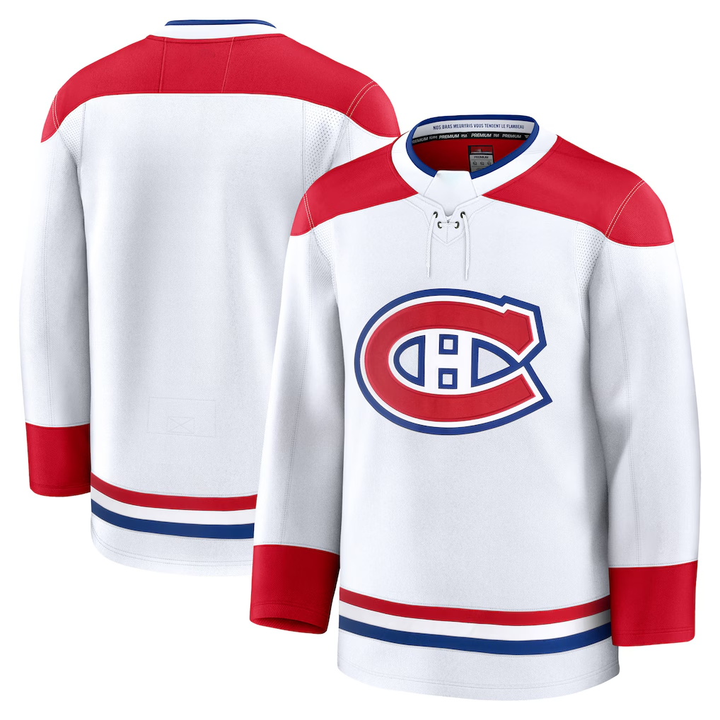 Crovyle M.Canadiens White Away Premium Jerseys