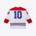 Crovyle M.Canadiens #10 Guy Lafleur Mitchell & Ness White 1971 Power Play Jerseys