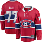 Crovyle M.Canadiens #77 Kirby Dach Red Home Breakaway Player Jerseys
