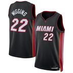 Crovyle M.Heat #22 Andrew Wiggins Black Swingman Jerseys - Icon Edition