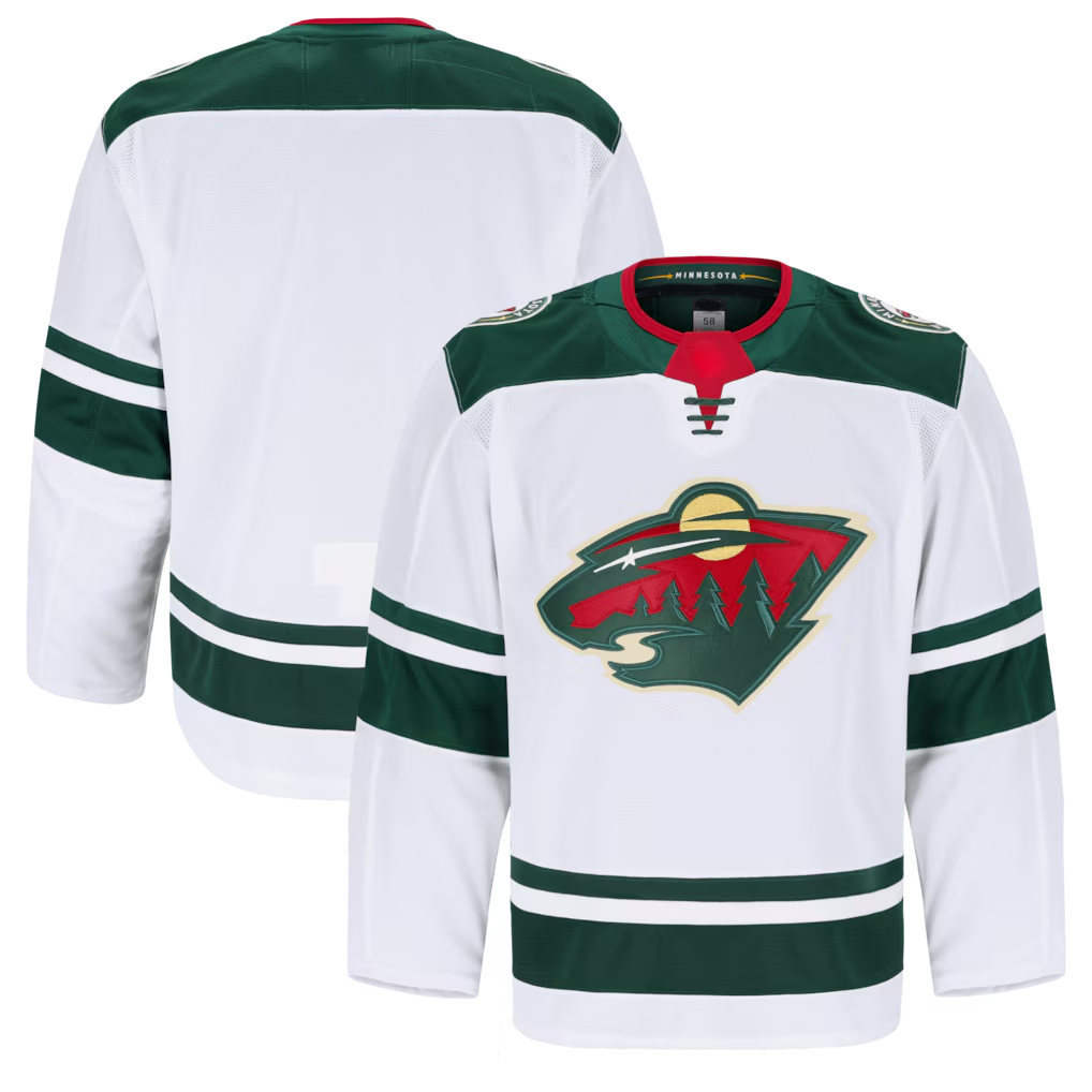 Crovyle M.Wild White Away Authentic Pro Jerseys