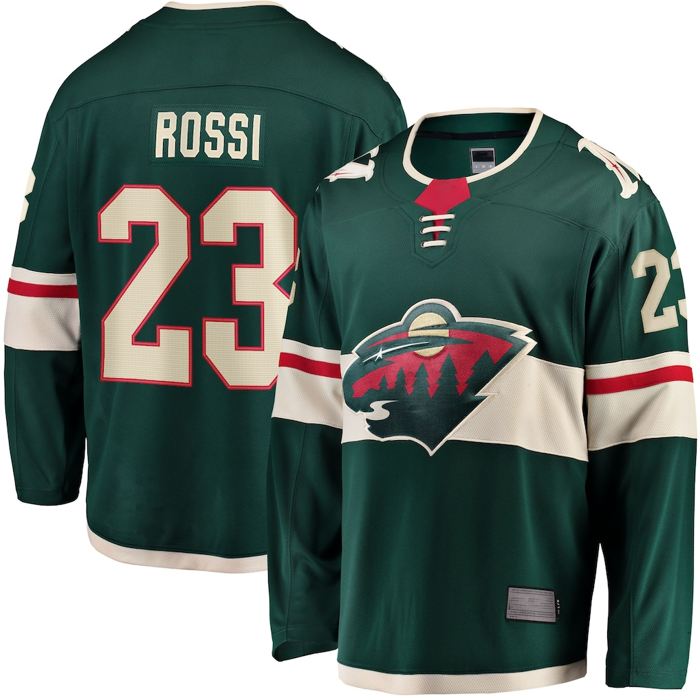 Crovyle M.Wild #23 Marco Rossi Green Home Breakaway Player Jerseys
