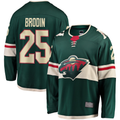Crovyle M.Wild #25 Jonas Brodin Green Breakaway Jerseys