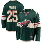 Crovyle M.Wild #25 Jonas Brodin Green Breakaway Jerseys