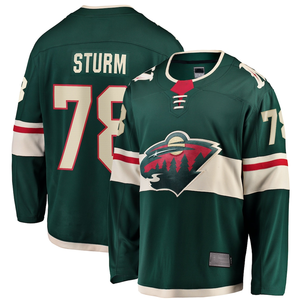 Crovyle M.Wild #78 Nico Sturm Green Home Breakaway Jerseys