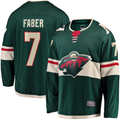 Crovyle M.Wild #7 Brock Faber Green Home Breakaway Player Jerseys