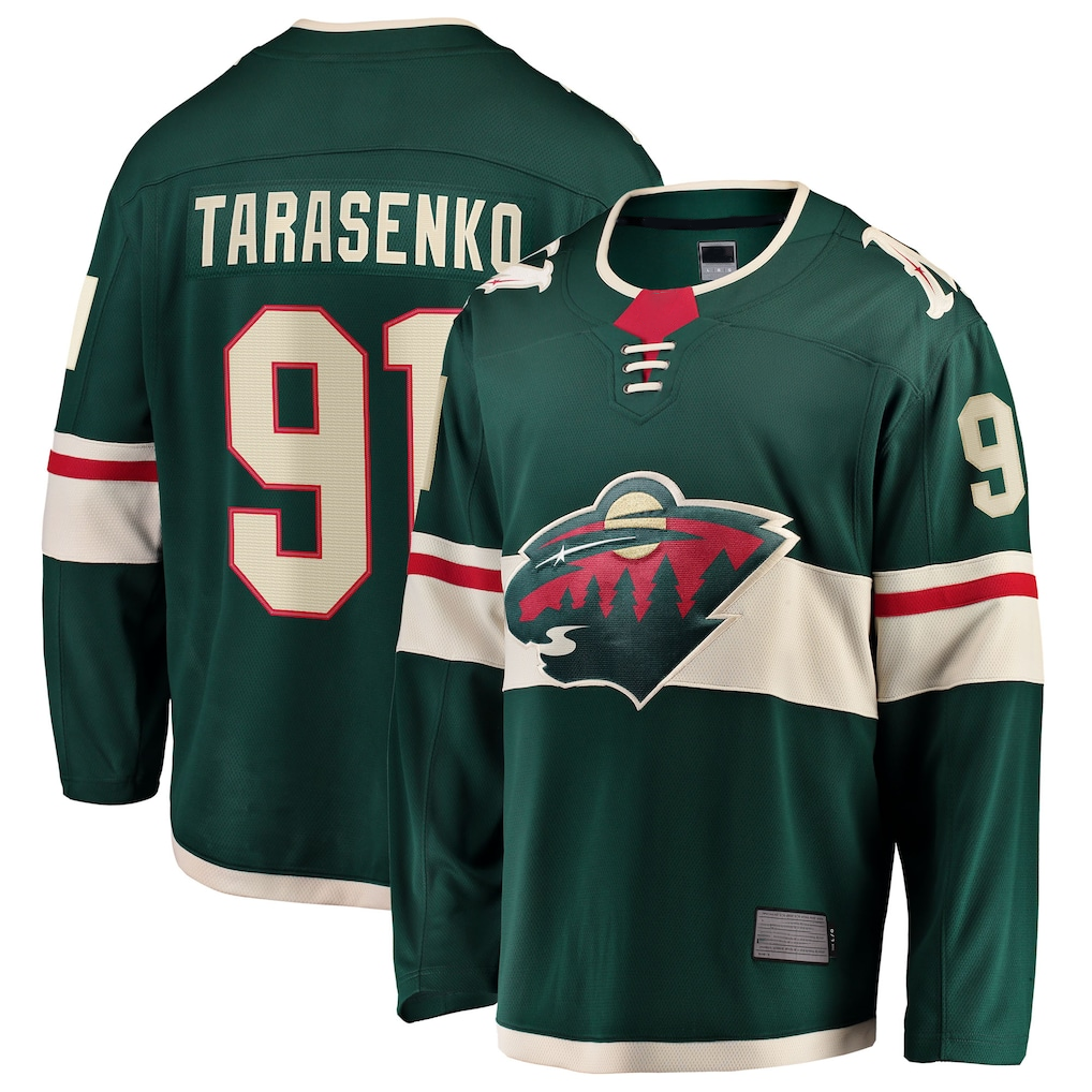 Crovyle M.Wild #91 Vladimir Tarasenko Green Home Breakaway Jerseys