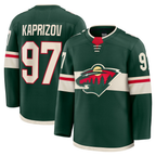 Crovyle M.Wild #97 Kirill Kaprizov Green Home Premium Jerseys