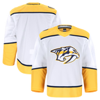 Crovyle N.Predators White Away Authentic Pro Jerseys