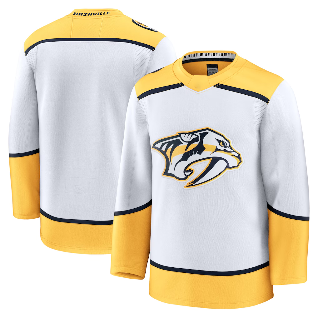 Crovyle N.Predators White Away Premium Jerseys