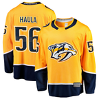 Crovyle N.Predators #56 Erik Haula Gold Home Breakaway Jerseys