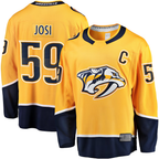 Crovyle N.Predators #59 Roman Josi Gold Home Breakaway Jerseys