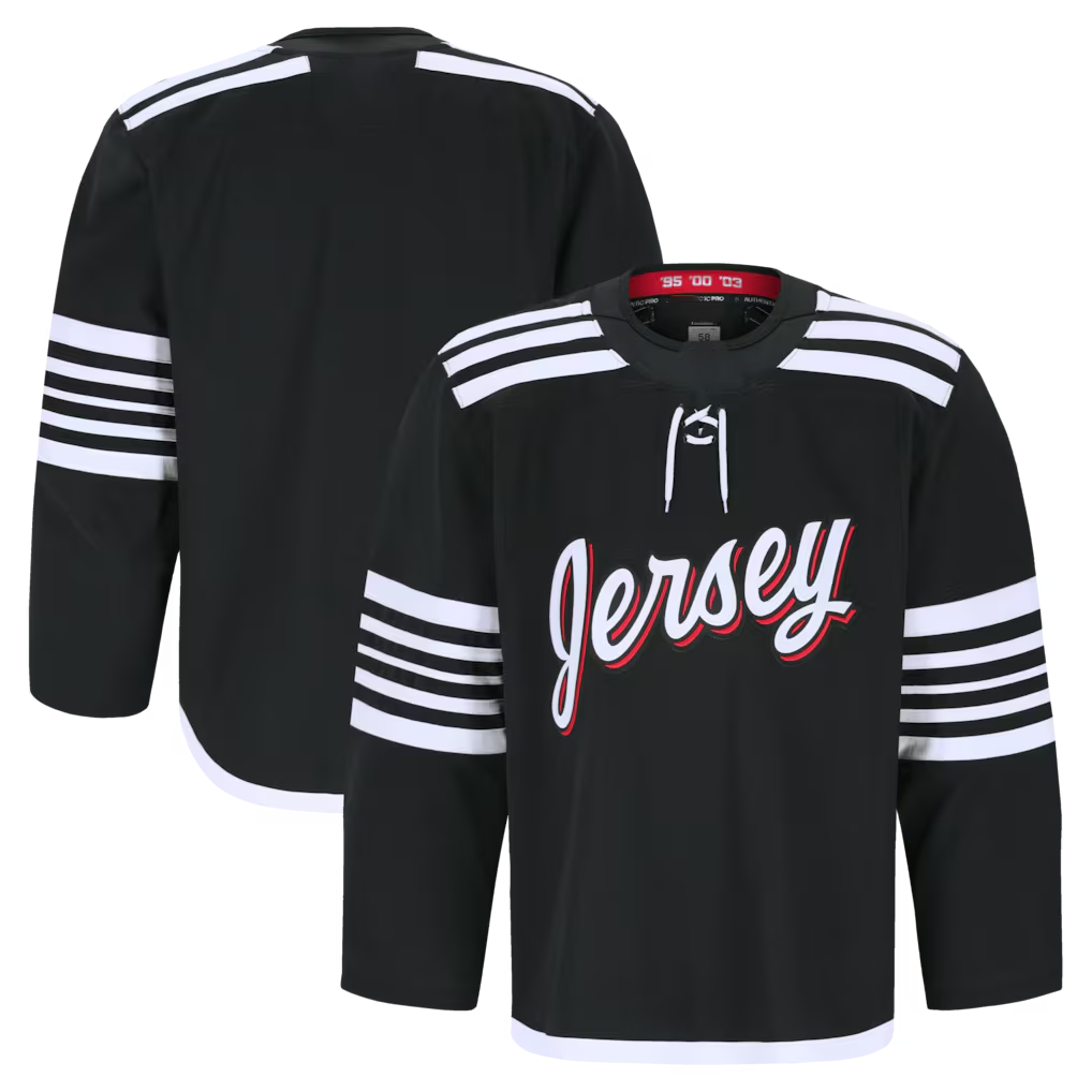 Crovyle N.Jersey Devils Black Alternate Authentic Pro Jerseys