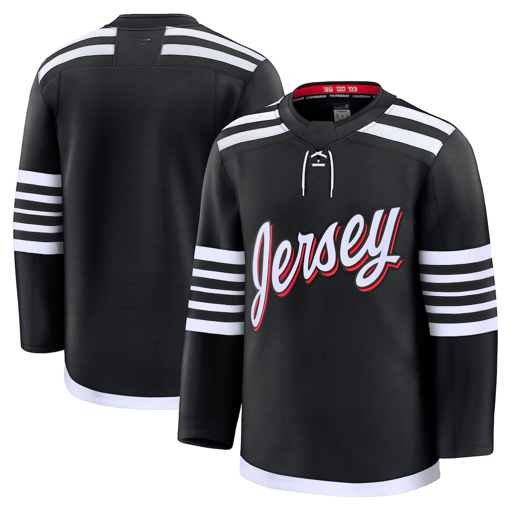 Crovyle N.Jersey Devils Black Alternate Premium Jerseys