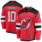 Crovyle N.Jersey Devils #10 Daniel Sprong Red Home Breakaway Jerseys