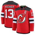 Crovyle N.Jersey Devils #13 Nico Hischier Red Home Premium Jerseys