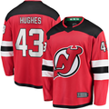 Crovyle N.Jersey Devils #43 Luke Hughes Red Home Breakaway Player Jerseys
