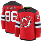 Crovyle N.Jersey Devils #86 Jack Hughes Red Home Premium Jerseys