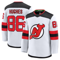 Crovyle N.Jersey Devils #86 Jack Hughes White Away Premium Jerseys