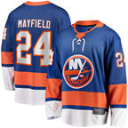 Crovyle NY.Islanders #24 Scott Mayfield Royal Breakaway Jerseys