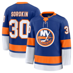 Crovyle NY.Islanders #30 Ilya Sorokin Royal Home Premium Jerseys