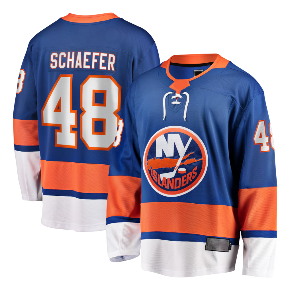 Crovyle NY.Islanders #48 Matthew Schaefer Royal Home Breakaway Player Jerseys