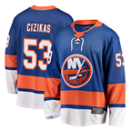 Crovyle NY.Islanders #53 Casey Cizikas Royal Breakaway Player Jerseys