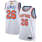 Crovyle NY.Knicks #26  White 2026 Finals Champions Always 26 Swingman Jerseys - Association Edition