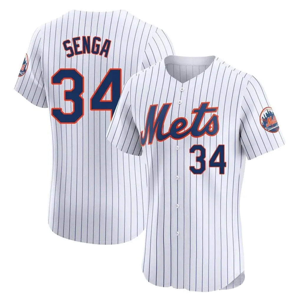 Crovyle NY.Mets #34 Kodai Senga Player White Home Limited Elite Stitched Jerseys