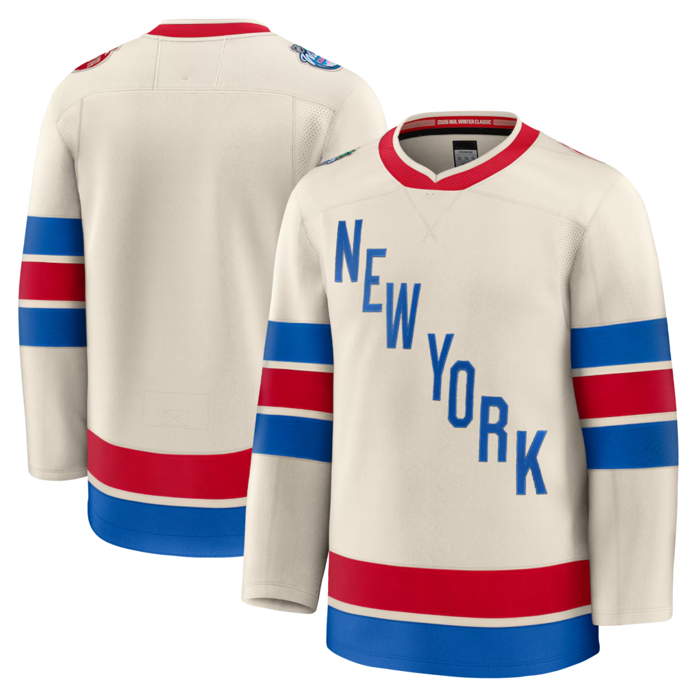 Crovyle NY.Rangers Beige 2026 Winter Classic Premium Jerseys