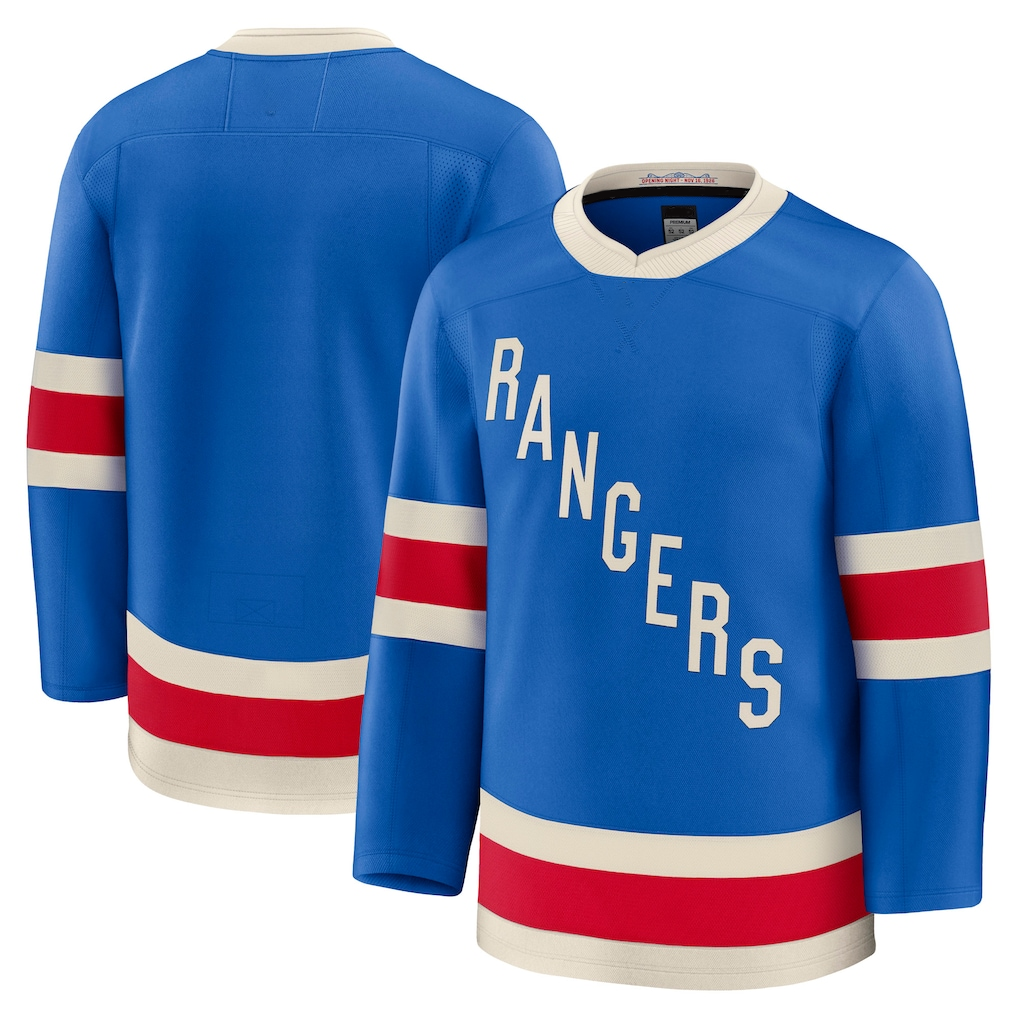 Crovyle NY.Rangers Blue Centennial Premium Jerseys