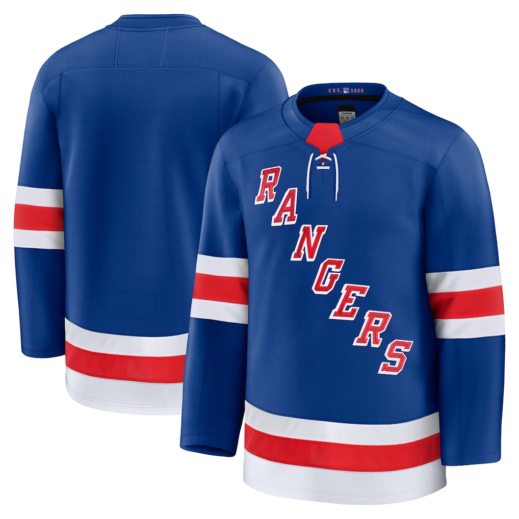 Crovyle NY.Rangers Blue Home Premium Jerseys
