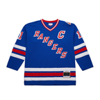 Crovyle NY.Rangers Mark Messier Mitchell & Ness Blue Big & Tall 1993-94 Blue Line 2.0 Jerseys