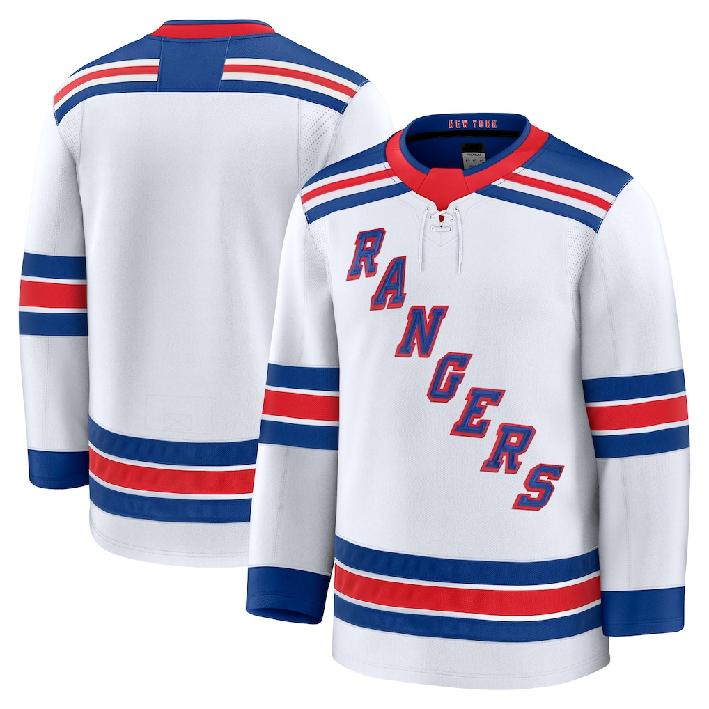 Crovyle NY.Rangers White Away Premium Jerseys
