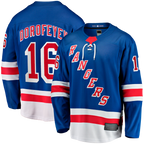 Crovyle NY.Rangers #16 Pavel Dorofeyev Blue Home Breakaway Jerseys
