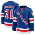 Crovyle NY.Rangers #31 Igor Shesterkin Blue Home Premium Jerseys