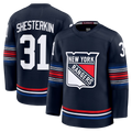 Crovyle NY.Rangers #31 Igor Shesterkin Navy Alternate Premier Player Jerseys