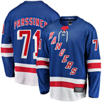 Crovyle NY.Rangers #71 Juuso Parssinen Blue Home Breakaway Jerseys