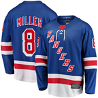 Crovyle NY.Rangers #8 J.T. Miller Blue Home Breakaway Jerseys