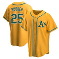Crovyle Athletics #25 Brent Rooker Player Replica Gold Personalized Jerseys