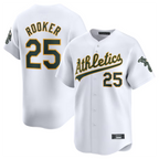 Crovyle Athletics #25 Brent Rooker White Home Limited Player Jersey American Stitched Personalized Jerseys