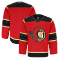 Crovyle O.Senators Red Alternate Authentic Pro Jerseys