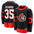 Crovyle O.Senators #35 Linus Ullmark Black Home Premier Breakaway Player Jerseys
