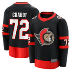 Crovyle O.Senators #72 Thomas Chabot Black Home Breakaway Jerseys