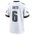 Crovyle P.Eagles #6 DeVonta Smith White White Game Stitched Jerseys