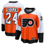 Crovyle P.Flyers #24 Nick Seeler Orange Home Practice Jerseys