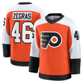 Crovyle P.Flyers #46 Trevor Zegras Orange Home Breakaway Jerseys