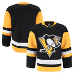 Crovyle P.Penguins Black Home Authentic Pro Jerseys